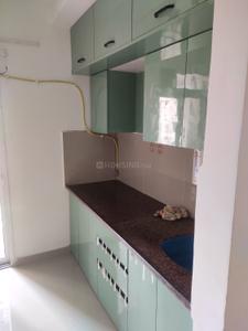 Kitchen Image of 600 Sq.ft 1 BHK Apartment / Flat for rent in Puraniks Grand Central, Thane West Thane for Rs. 27000