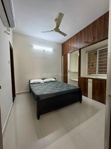 Bedroom Image of 650 Sq.ft 1 BHK Apartment / Flat for rent in Ameerpet Hyderabad for Rs. 15000