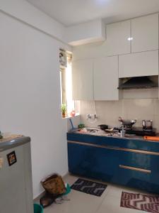Kitchen Image of 400 Sq.ft 1 BHK Apartment / Flat for rent in Pyramid Altia, Sector 70 Gurgaon for Rs. 20000
