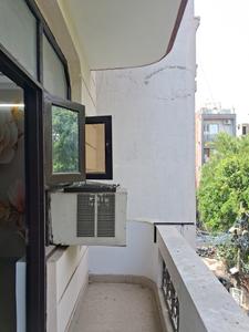 Bedroom Image of 750 Sq.ft 1 BHK Builder Floor for rent in Ramesh Nagar New Delhi for Rs. 22000
