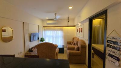 Living Room Image of 639 Sq.ft 1 BHK Apartment / Flat for sale in Lodha Belmondo, Gahunje Pune for Rs. 7500000