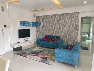 Living Room Image of 1055 Sq.ft 2 BHK Apartment / Flat for sale in Swaraj Daffodils, Airoli Navi Mumbai for Rs. 19000000