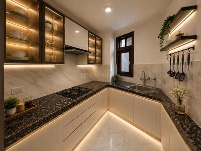 Kitchen Image of 847 Sq.ft 2 BHK Apartment / Flat for sale in Partik Panchsheel Vihar, Khirki Extension New Delhi for Rs. 6800000