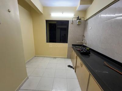 Kitchen Image of 560 Sq.ft 1 BHK Apartment / Flat for rent in Kabra Happy Valley, Thane West Thane for Rs. 25000