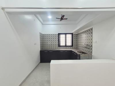 Kitchen Image of 450 Sq.ft 1 BHK Builder Floor for rent in Mahalakshmi Nagar Indore for Rs. 13000