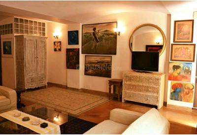 Hall Image of 750 Sq.ft 1 BHK Independent House for rent in White House, Malabar Hill Mumbai for Rs. 125000