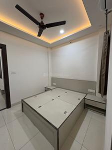 Bedroom Image of 500 Sq.ft 1 BHK Builder Floor for rent in Mahalakshmi Nagar Indore for Rs. 21000