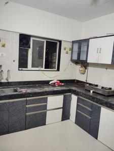Kitchen Image of 839 Sq.ft 2 BHK Apartment / Flat for rent in Solitaire Paradise, Wakad Pune for Rs. 29000