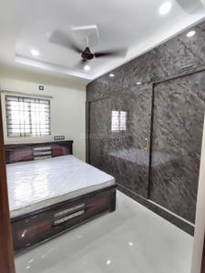 Bedroom Image of 765 Sq.ft 1 BHK Apartment / Flat for rent in Kondapur Hyderabad for Rs. 25000