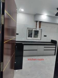 Kitchen Image of 1400 Sq.ft 3 BHK Apartment / Flat for rent in Jainam Park, Pachpedi Naka Raipur for Rs. 24000