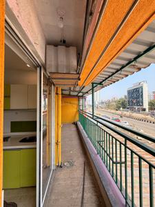 Balcony Image of 600 Sq.ft 1 BHK Apartment / Flat for rent in Triveni Dynamic Ultima Bliss, Kalyan West Kalyan for Rs. 18999