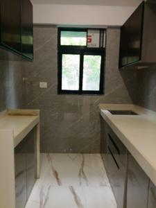 Kitchen Image of 722 Sq.ft 1 BHK Apartment / Flat for sale in Raj Shree Shashwat, Mira Road East Mira Bhayandar for Rs. 7300000