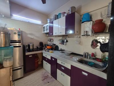 Kitchen Image of 650 Sq.ft 1 BHK Apartment / Flat for sale in Kopar Khairane Navi Mumbai for Rs. 10000000