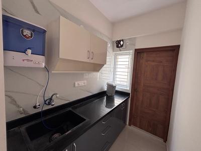 Kitchen Image of 800 Sq.ft 1 BHK Apartment / Flat for rent in Kadubeesanahalli Bengaluru for Rs. 35000