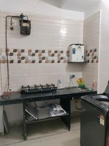 Kitchen Image of 550 Sq.ft 1 BHK Apartment / Flat for rent in Airoli Navi Mumbai for Rs. 26000