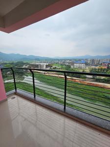 Balcony Image of 1175 Sq.ft 2 BHK Apartment / Flat for rent in Ideal Hill View, Narengi Tinali Guwahati for Rs. 25000
