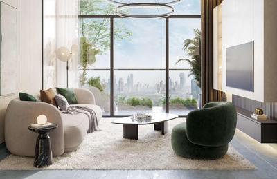 Living Room Image of 387 Sq.ft 1 BHK Apartment / Flat for sale in Industrial City Dubai for Rs. 15851637