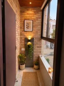 Balcony Image of 1000 Sq.ft 2 BHK Apartment / Flat for rent in Doddanagamangala Bengaluru for Rs. 25000