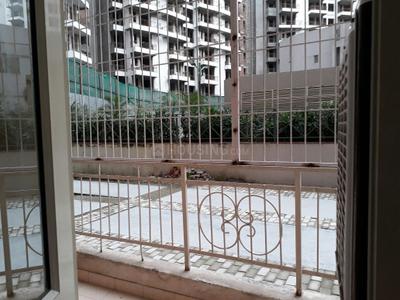 Balcony Image of 550 Sq.ft 1 BHK Apartment / Flat for rent in Supertech Eco Village, Noida Extension Greater Noida for Rs. 12000