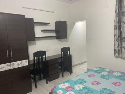 Bedroom Image of 1200 Sq.ft 2 BHK Builder Floor for rent in Chitrakoot Jaipur for Rs. 22000