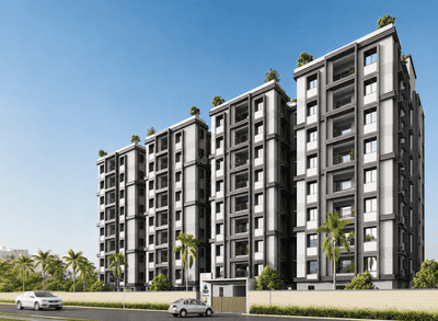 Image of 1600 Sq.ft 3 BHK Apartment / Flat for sale in Jay Jagannath Pramod Signature, Patrapada, Bhubaneswar for Rs. 13600000