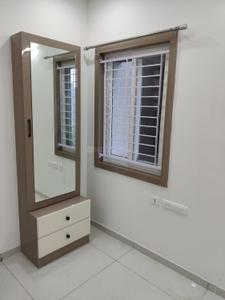 Bedroom Image of 1304 Sq.ft 3 BHK Apartment / Flat for rent in Aparna Zenon, Puppalaguda Hyderabad for Rs. 60000