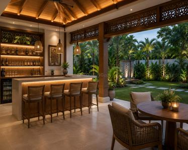 Hall Image of 4000 Sq.ft 4 BHK Villa for sale in Puranattukara Thrissur for Rs. 25500000