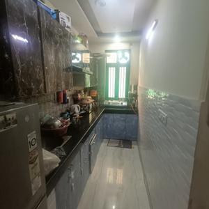 Kitchen Image of 550 Sq.ft 2 BHK Apartment / Flat for sale in Uttam Nagar New Delhi for Rs. 2300000