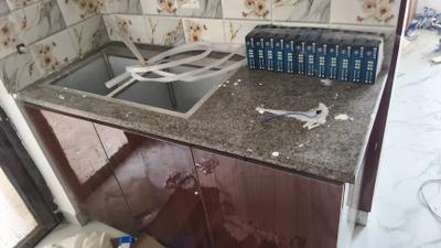Kitchen Image of 1342 Sq.ft 2.5 BHK Studio for rent in RG Luxury Homes Tower A F And M, Noida Extension Greater Noida for Rs. 23000
