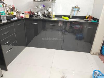Kitchen Image of 1200 Sq.ft 3 BHK Apartment / Flat for rent in Shreeyash Shree Woods, Dhanori Pune for Rs. 30000