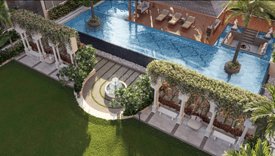 Image of 5310 Sq.ft 4 BHK Apartment / Flat for sale in The Palace, PDPU Road, Gandhinagar for Rs. 27140000