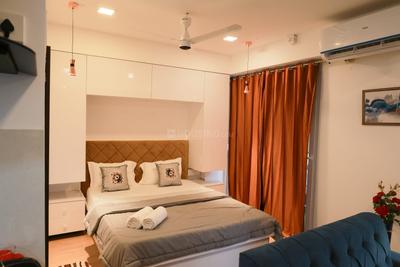Bedroom Image of 600 Sq.ft 1 RK Studio for rent in Yashcon Neon, Viman Nagar Pune for Rs. 45000