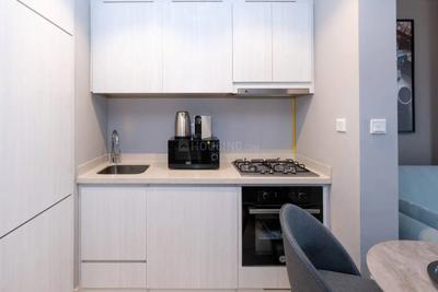 Kitchen Image of 473 Sq.ft 1 BHK Apartment / Flat for sale in Business Bay Dubai for Rs. 27332613