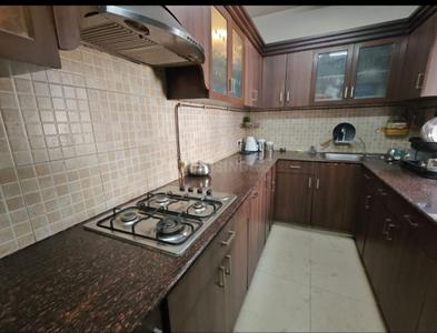 Kitchen Image of 2250 Sq.ft 2 BHK Builder Floor for rent in Hauz Khas New Delhi for Rs. 110000