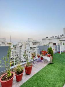 Balcony Image of 1800 Sq.ft 4 BHK Penthouse for sale in Madhuvan Kishan Classic, Bhayli Vadodara for Rs. 6501000