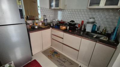 Kitchen Image of 815 Sq.ft 2 BHK Apartment / Flat for rent in Godrej Boulevard, Manjari Budruk Pune for Rs. 27500