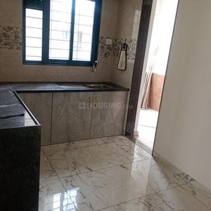 Kitchen Image of 810 Sq.ft 2 BHK Apartment / Flat for rent in Three S Shaurya Residence, Lohegaon Pune for Rs. 25000