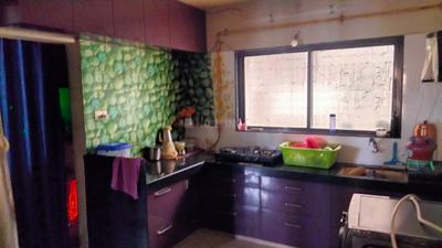 Kitchen Image of 1360 Sq.ft 2 BHK Apartment / Flat for sale in Chanchal Rang Raag Residency, Jahangir Pura Surat for Rs. 4500000
