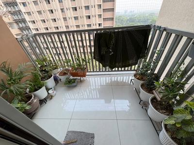 Balcony Image of 1000 Sq.ft 3 BHK Apartment / Flat for sale in Roland Western Sparsh, Vaishno Devi Circle Ahmedabad for Rs. 11500000