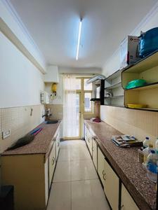 Kitchen Image of 1325 Sq.ft 3 BHK Apartment / Flat for rent in Mahagun Mosaic, Vaishali Ghaziabad for Rs. 36000