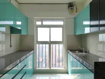 Kitchen Image of 800 Sq.ft 2.5 BHK Apartment / Flat for sale in The Atmosphere Phase 1, Mulund West Mumbai for Rs. 25000000