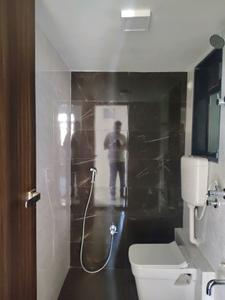 Common Bathroom Image of 600 Sq.ft 1 BHK Apartment / Flat for rent in Sahil Pride Residency Daffodil, Kasarvadavali Thane for Rs. 24999