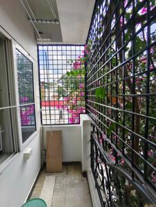 Balcony Image of 1200 Sq.ft 2 BHK Apartment / Flat for rent in New Tippasandra Bengaluru for Rs. 60000
