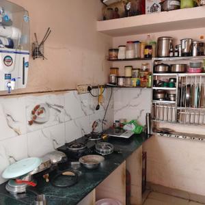 Kitchen Image of 450 Sq.ft 1 BHK Apartment / Flat for sale in Hari Ganga Nagar Bhopal for Rs. 1500000