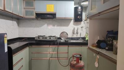 Kitchen Image of 1200 Sq.ft 3 BHK Apartment / Flat for rent in Mantra Essence, Undri Pune for Rs. 30000