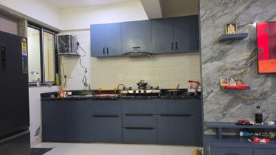 Kitchen Image of 1197 Sq.ft 2 BHK Apartment / Flat for sale in Sarjan Setu Altezza, Tragad Ahmedabad for Rs. 6900000