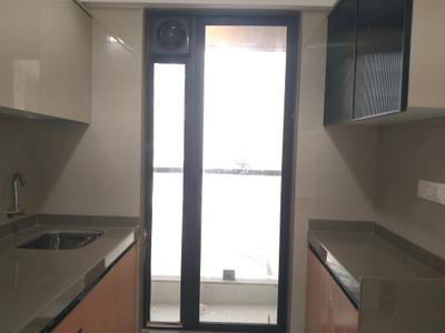 Kitchen Image of 595 Sq.ft 1 BHK Apartment / Flat for sale in Rajhans Blossom Building 6 Wing C&amp;D, Vasai West Vasai for Rs. 5200000