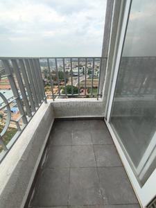 Balcony Image of 1008 Sq.ft 2 BHK Apartment / Flat for sale in Ajmera Lakeside Paradise by Ajmera Group, Yelahanka New Town Bengaluru for Rs. 12200000