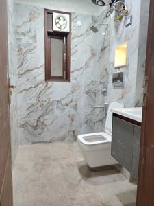 Common Bathroom Image of 1200 Sq.ft 3 BHK Apartment / Flat for sale in Maidan Garhi New Delhi for Rs. 8500000