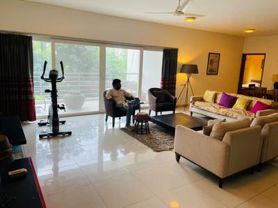 Hall Image of 2500 Sq.ft 3 BHK Apartment / Flat for rent in Amaya 78 at Gokuldham, Shantipura Ahmedabad for Rs. 90000